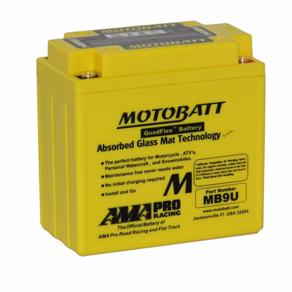 Motorcycle Battery - MB9U