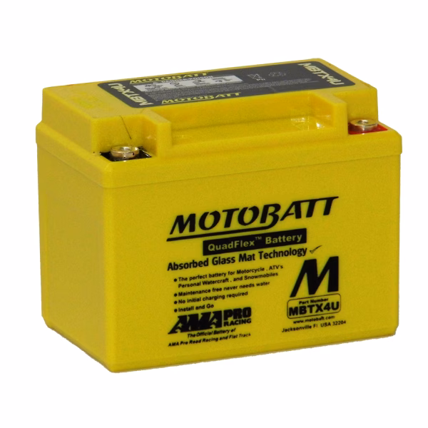 Motorcycle Battery - MBTX4U