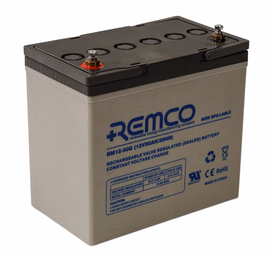 Gel Deep Cycle Battery - RM12-50G