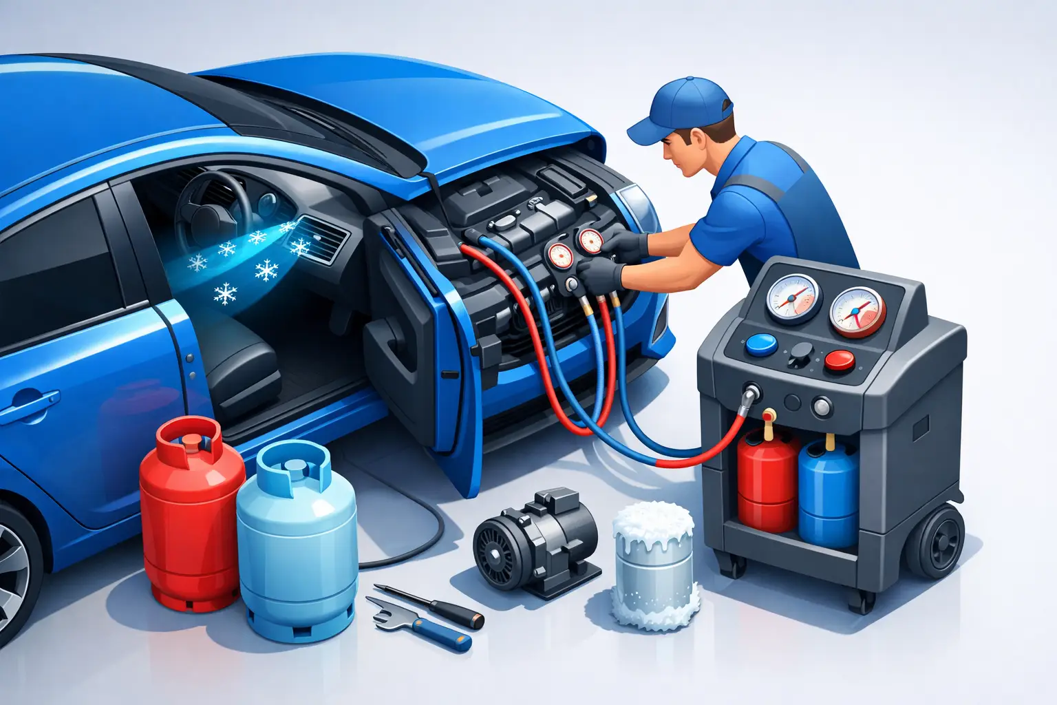 Car Air Conditioning Service Done Right